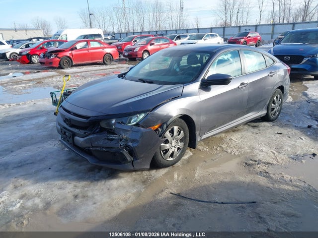 2019 Honda Civic Lx მანქანა იყიდება აუქციონზე, vin: 2HGFC2F57KH019760, აუქციონის ნომერი: 12506108