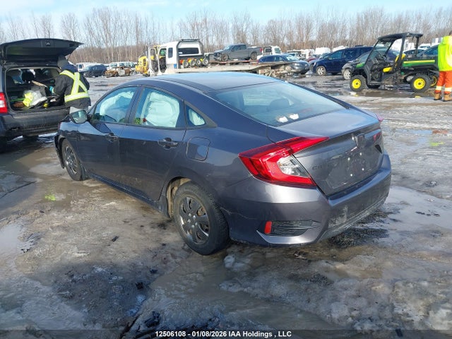 2019 Honda Civic Lx მანქანა იყიდება აუქციონზე, vin: 2HGFC2F57KH019760, აუქციონის ნომერი: 12506108