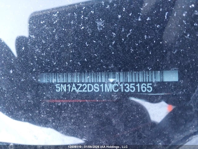 5N1AZ2DS1MC135165 Nissan Murano Platinum