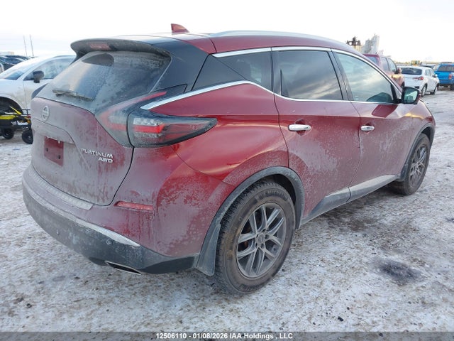 5N1AZ2DS1MC135165 Nissan Murano Platinum