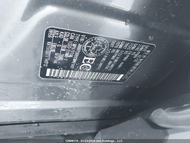 JN8BT3BB9SW421607 Nissan Rogue Sv/rc