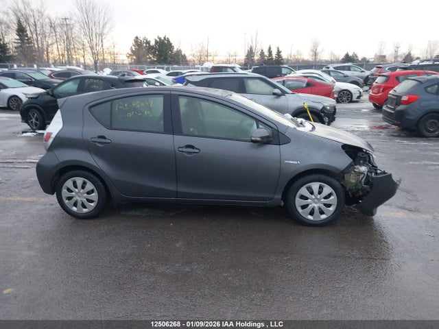 12506268 :رقم المزاد ، JTDKDTB3XC1010295 vin ، 2012 Toyota Prius C مزاد بيع