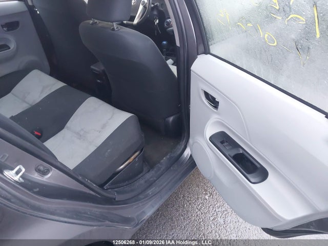 12506268 :رقم المزاد ، JTDKDTB3XC1010295 vin ، 2012 Toyota Prius C مزاد بيع