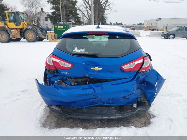 12506311 :رقم المزاد ، 3G1BE6SM3KS557048 vin ، 2019 Chevrolet Cruze Lt مزاد بيع