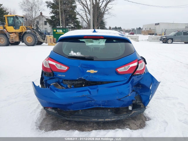12506311 :رقم المزاد ، 3G1BE6SM3KS557048 vin ، 2019 Chevrolet Cruze Lt مزاد بيع