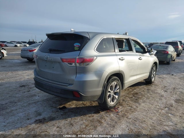 Toyota Highlander Le/le Plus 2015 5TDBKRFH3FS197871 Image 4