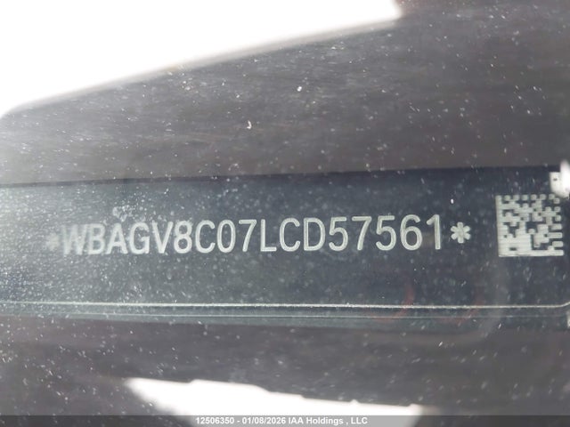 Продажа на аукционе авто 2020 Bmw M850xi, vin: WBAGV8C07LCD57561, номер лота: 12506350