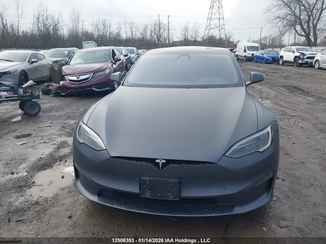 12506353 :رقم المزاد ، 5YJSA1E58NF479034 vin ، 2022 Tesla Model S مزاد بيع
