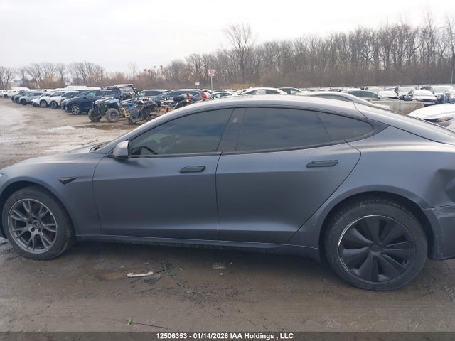 12506353 :رقم المزاد ، 5YJSA1E58NF479034 vin ، 2022 Tesla Model S مزاد بيع
