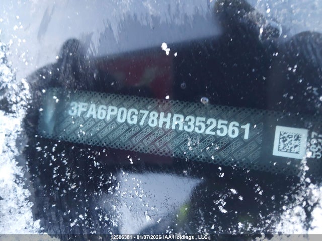 3FA6P0G78HR352561 Ford FUSION S
