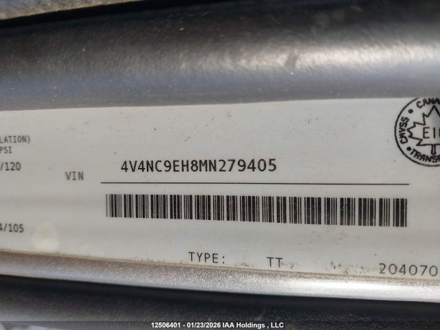 4V4NC9EH8MN279405 Volvo VNL