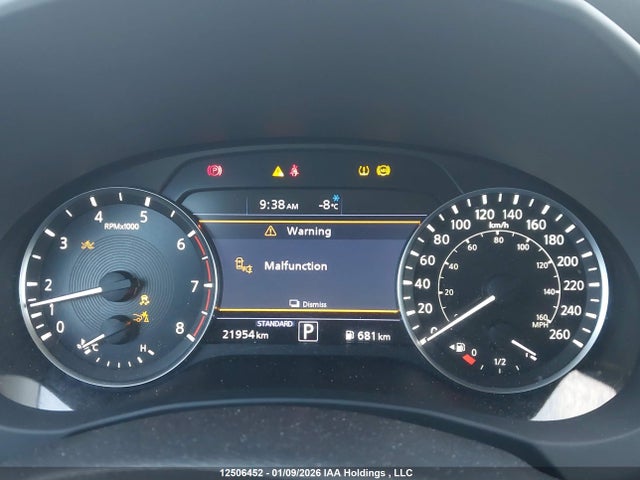3PCAJ5AB5PF112724 Infiniti Qx50 Pure