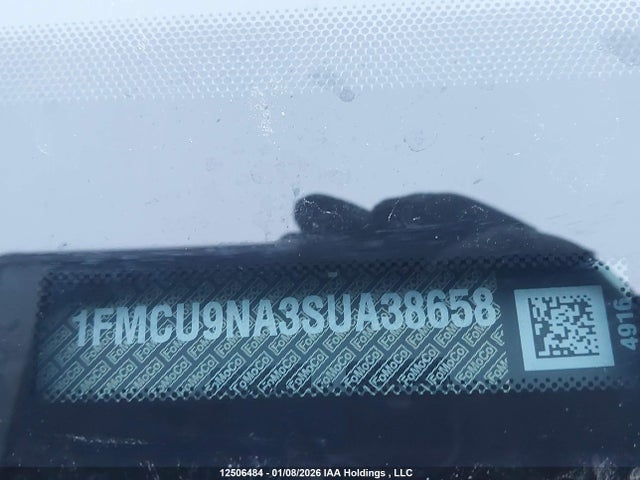 2025 Ford Escape მანქანა იყიდება აუქციონზე, vin: 1FMCU9NA3SUA38658, აუქციონის ნომერი: 12506484
