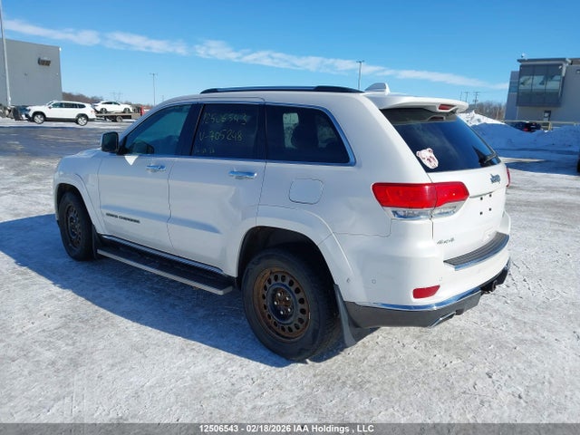 Aukcja sprzedaży 2017 Jeep Grand Cherokee Summit, vin: 1C4RJFJT6HC705248, numer aukcji: 12506543