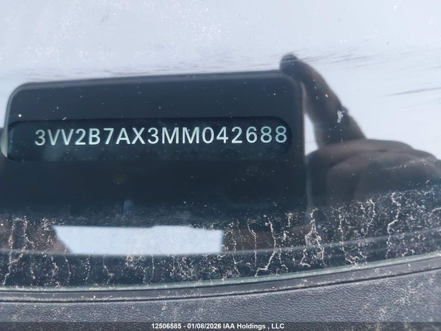 3VV2B7AX3MM042688 Volkswagen Tiguan Se/se R-line Black/sel