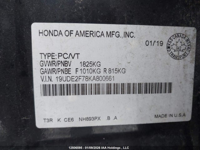 Acura Ilx Premium/technology 2019 19UDE2F78KA800661 Image 9