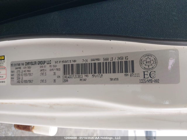 1C4BJWDG1FL513913 Jeep Wrangler Unlimited Sport