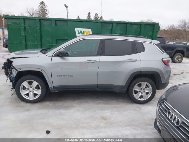 Продаж на аукціоні авто 2022 Jeep Compass Latitude, vin: 3C4NJDBB1NT104287, номер лоту: 12506836