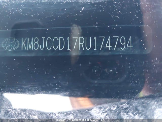 KM8JCCD17RU174794 Hyundai Tucson Sel Convenience