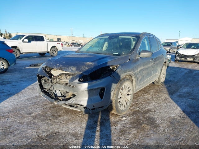 12506897 :رقم المزاد ، 1FMCU9DZ3MUA74831 vin ، 2021 Ford Escape Titanium Hybrid مزاد بيع