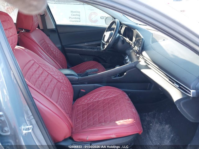 2022 Hyundai Elantra Preferred Ivt მანქანა იყიდება აუქციონზე, vin: KMHLM4AGXNU324637, აუქციონის ნომერი: 12506933