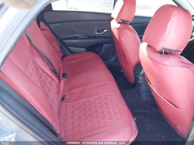 2022 Hyundai Elantra Preferred Ivt მანქანა იყიდება აუქციონზე, vin: KMHLM4AGXNU324637, აუქციონის ნომერი: 12506933
