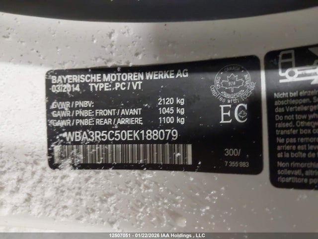 WBA3R5C50EK188079 BMW 435 Xi