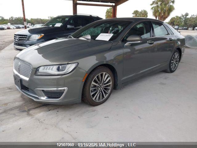 3LN6L5LU2HR608624 Lincoln Mkz Hybrid Select