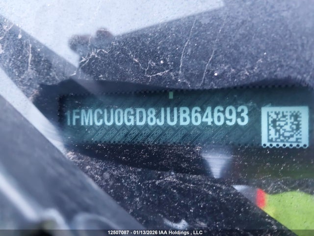 Ford ESCAPE SE 2018 1FMCU0GD8JUB64693 Image 9