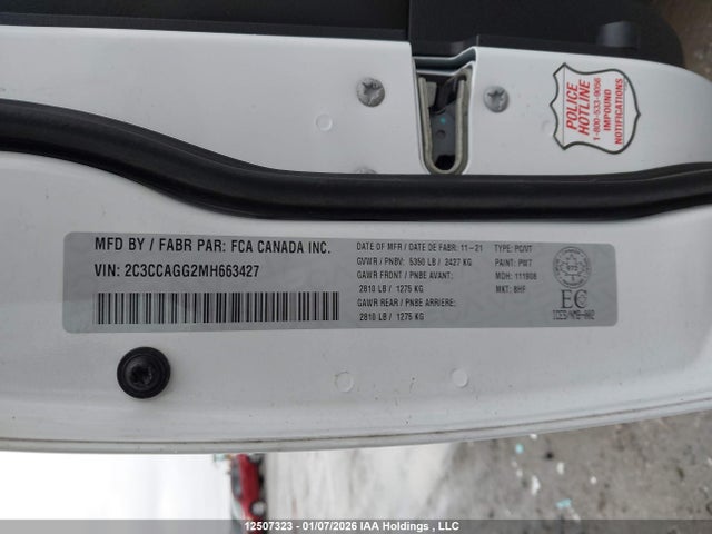 Chrysler 300 S 2021 2C3CCAGG2MH663427 Image 9