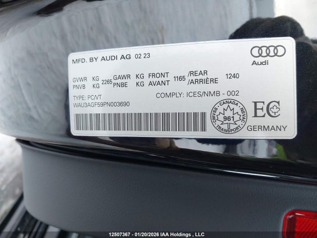 Audi A5 45 Progressiv 2023 WAU3AGF59PN003690 Image 19