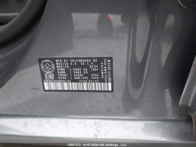 3VWGM7BU0RM091144 Volkswagen JETTA SEL