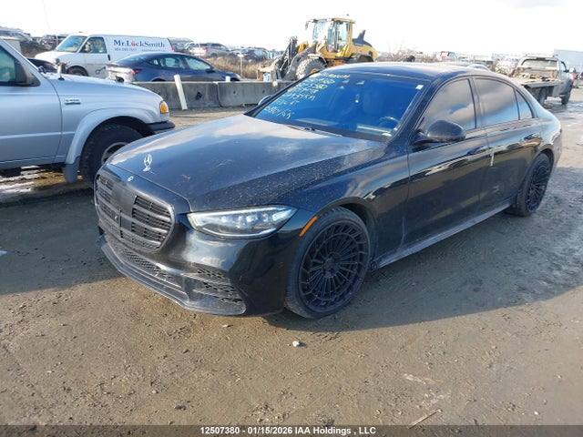 12507380 :رقم المزاد ، W1K6G7GB7NA159448 vin ، 2022 Mercedes-benz S 580 4matic مزاد بيع
