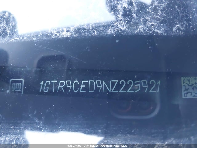1GTR9CED9NZ225921 GMC Sierra 1500 Limited Elevation