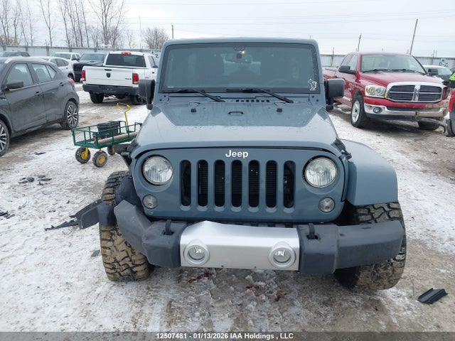 12507481 :رقم المزاد ، 1C4BJWEG7FL514983 vin ، 2015 Jeep Wrangler Sahara مزاد بيع
