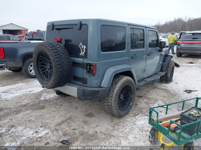 12507481 :رقم المزاد ، 1C4BJWEG7FL514983 vin ، 2015 Jeep Wrangler Sahara مزاد بيع