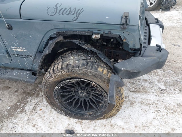 12507481 :رقم المزاد ، 1C4BJWEG7FL514983 vin ، 2015 Jeep Wrangler Sahara مزاد بيع