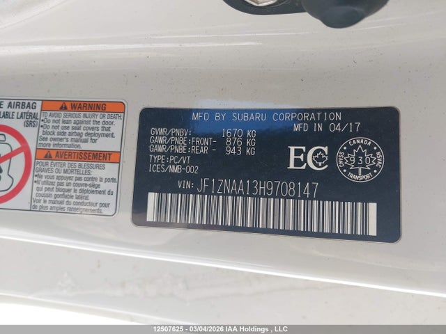 JF1ZNAA13H9708147 Toyota 86 Special Edition