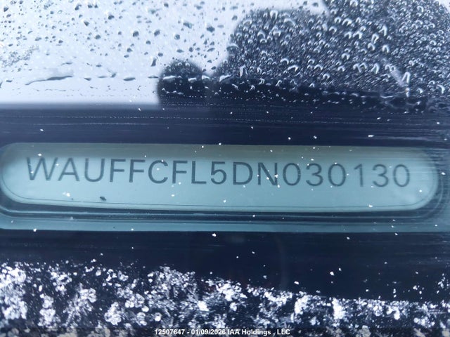 2013 Audi A4 Premium Plus მანქანა იყიდება აუქციონზე, vin: WAUFFCFL5DN030130, აუქციონის ნომერი: 12507647