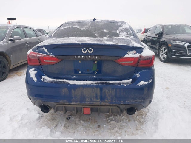 JN1FV7AR0JM700325 Infiniti Q50 3.0t Red Sport 400