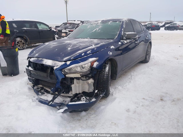 JN1FV7AR0JM700325 Infiniti Q50 3.0t Red Sport 400