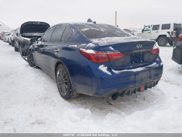 JN1FV7AR0JM700325 Infiniti Q50 3.0t Red Sport 400