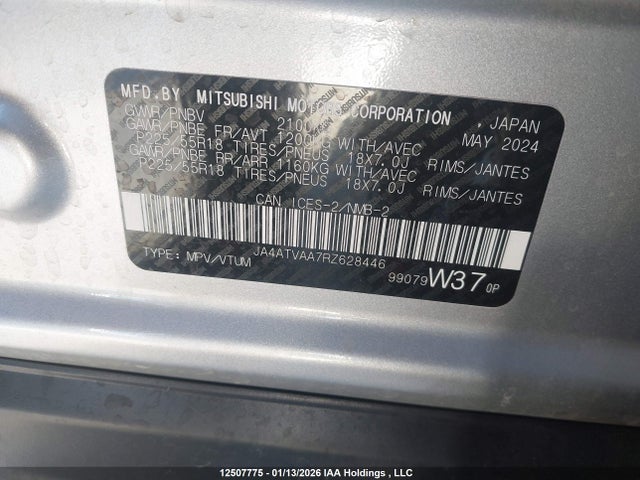 Mitsubishi Eclipse Cross Le/ralliart 2024 JA4ATVAA7RZ628446 Image 18
