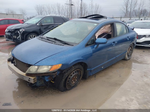 12507812 :رقم المزاد ، 2HGFA16528H017097 vin ، 2008 Honda Civic Lx مزاد بيع