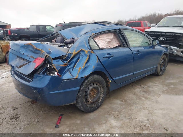 12507812 :رقم المزاد ، 2HGFA16528H017097 vin ، 2008 Honda Civic Lx مزاد بيع