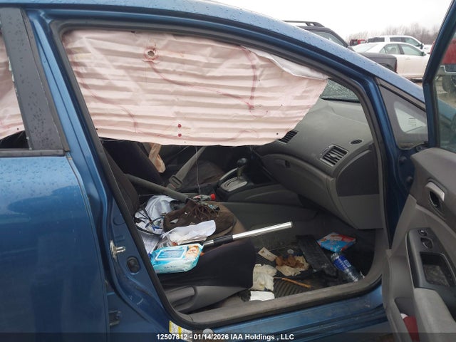 12507812 :رقم المزاد ، 2HGFA16528H017097 vin ، 2008 Honda Civic Lx مزاد بيع