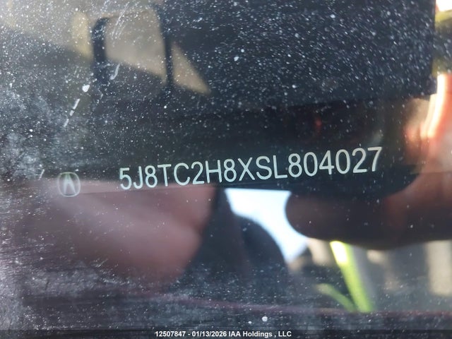5J8TC2H8XSL804027 Acura Rdx Platinum Elite A-spec