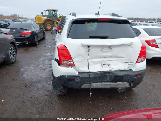 12508090 :رقم المزاد ، 3GNCJRSB0GL222605 vin ، 2016 Chevrolet Trax Ltz مزاد بيع