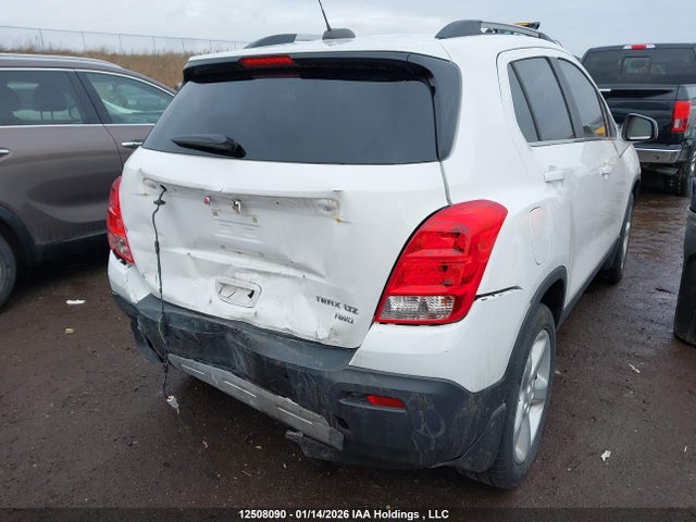 12508090 :رقم المزاد ، 3GNCJRSB0GL222605 vin ، 2016 Chevrolet Trax Ltz مزاد بيع