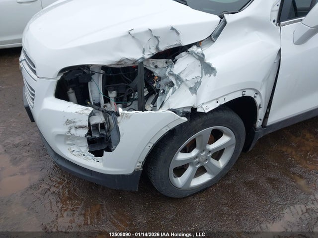 12508090 :رقم المزاد ، 3GNCJRSB0GL222605 vin ، 2016 Chevrolet Trax Ltz مزاد بيع